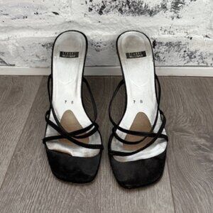 Stuart Weitzman Criss Cross Heels. Used Size 7B